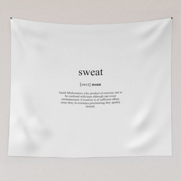 Item preview, Sweat Definition | Dictionary Collection designed and sold by Designschmiede.