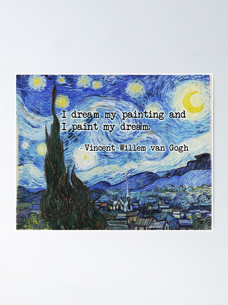 van gogh quotes about starry night