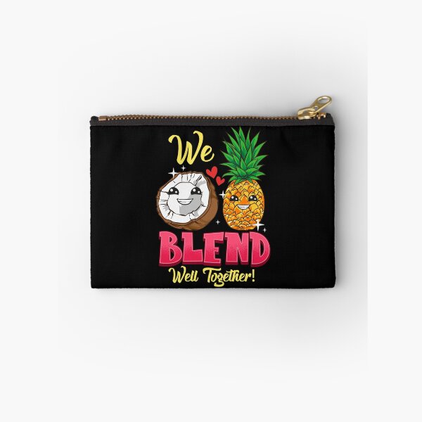 Item preview, We Blend Well Together Funny Pineapple Coconut Pun designed and sold by perfectpresents.