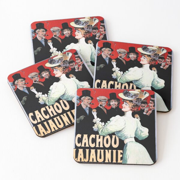 Item preview, CACHOU LAJAUNIE Fresh Mint Freshener Candy Lozenges 1905 by Francisco Tamagno designed and sold by retroposters.