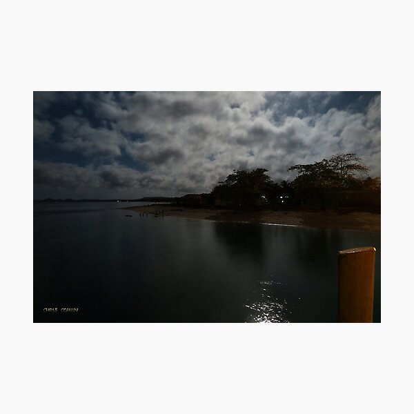 Moonrise over Seisia FNQ Photographic Print