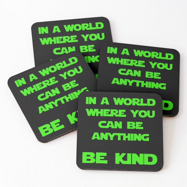 Item preview, BE KIND (Green) designed and sold by DafyddEm.