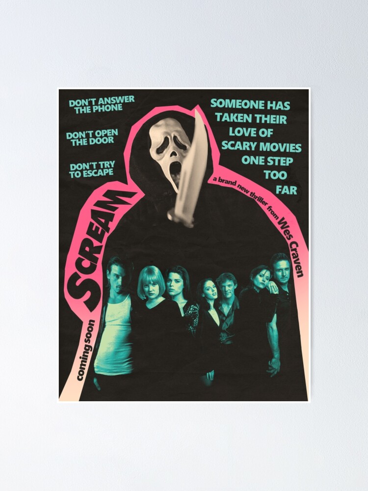 Alternate view of Scream Movie Poster Poster