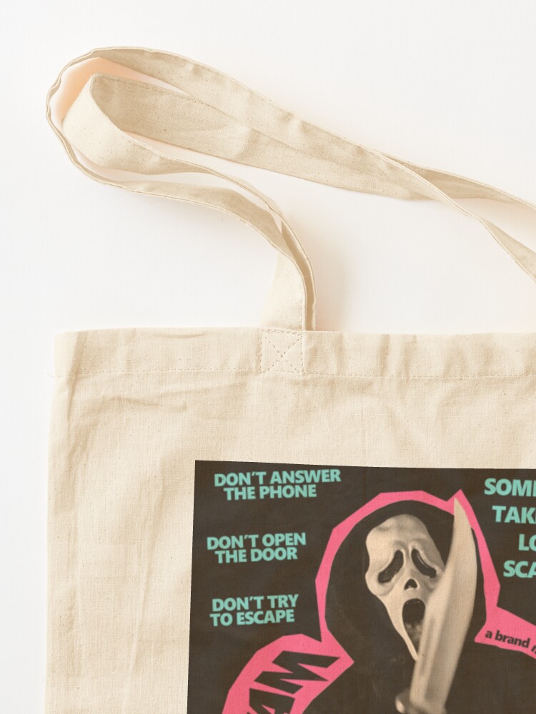 Alternate view of Scream Movie Poster Tote Bag