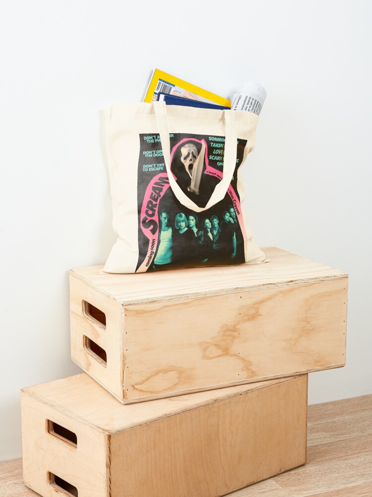 Alternate view of Scream Movie Poster Tote Bag