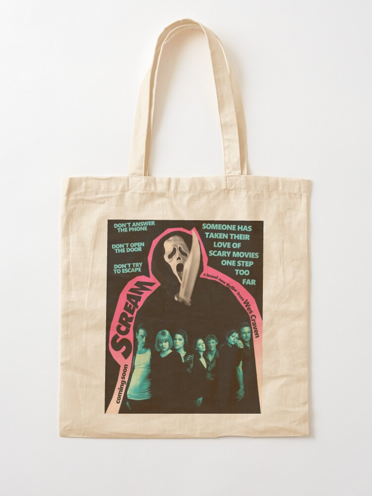 Alternate view of Scream Movie Poster Tote Bag
