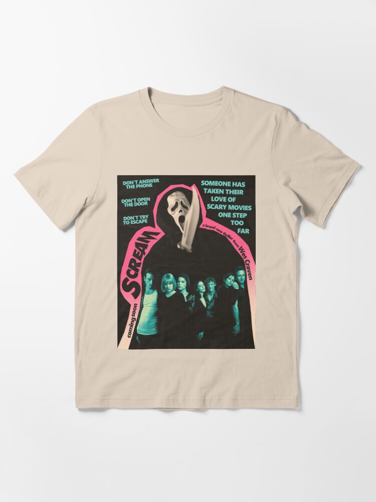 scream movie poster shirt