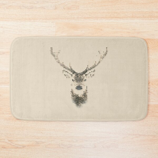 Item preview, Dotted deer head designed and sold by PopAlex.