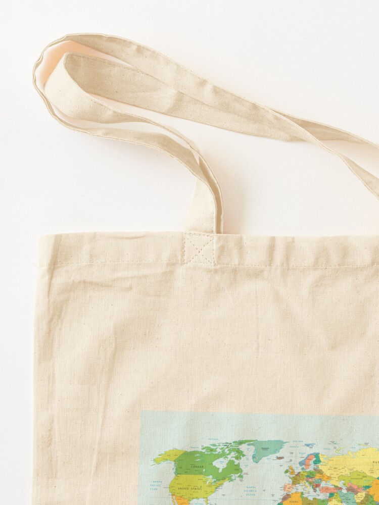 Alternate view of I haven't been everywhere but it's on my list - travel quote Tote Bag