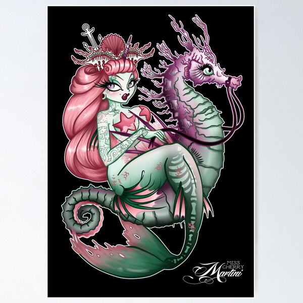 Item preview, Mermaid Inked designed and sold by Rose Demon.