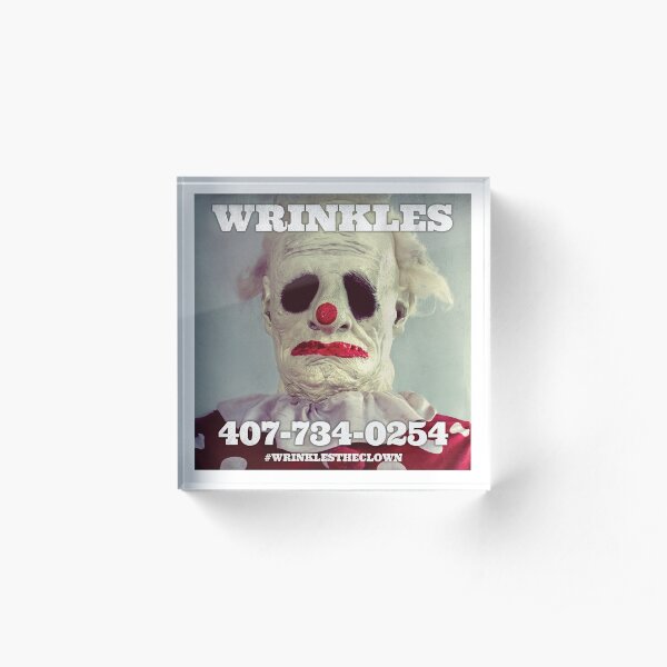 Call In The Clown Acrylic Block