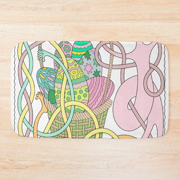 Item preview, Mr Squiggly Easter Basket designed and sold by Becky Titus.