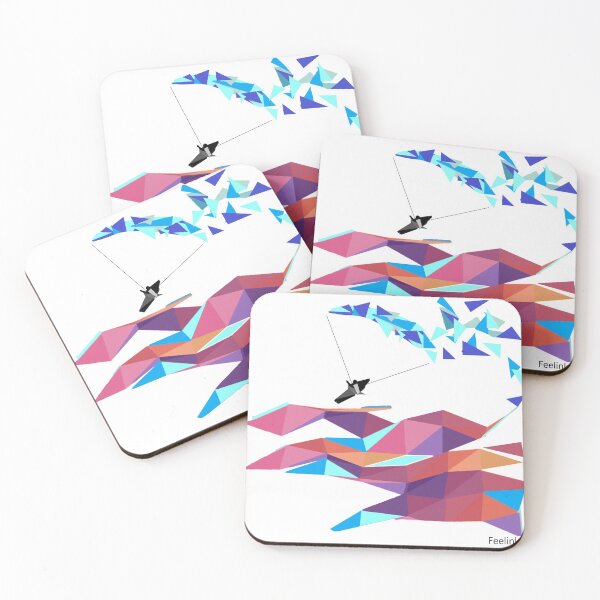 Item preview, Paragliding paragliding color mountains designed and sold by DoraISI.