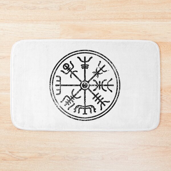 Item preview, Compass wind rose of the Viking runes sign designed and sold by LuminOrb.