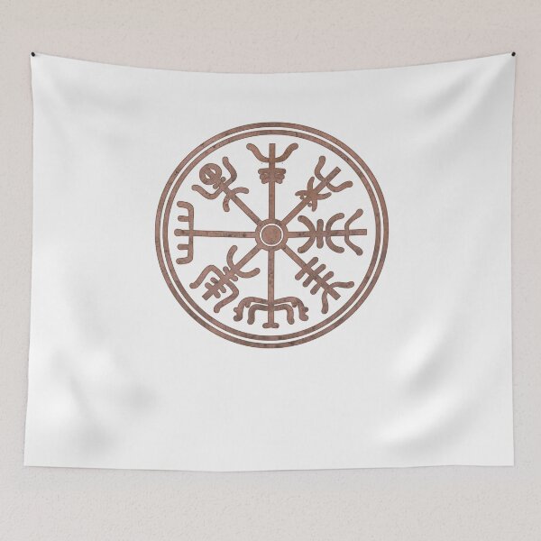 Item preview, Viking compass in bronze style cardinal points designed and sold by LuminOrb.