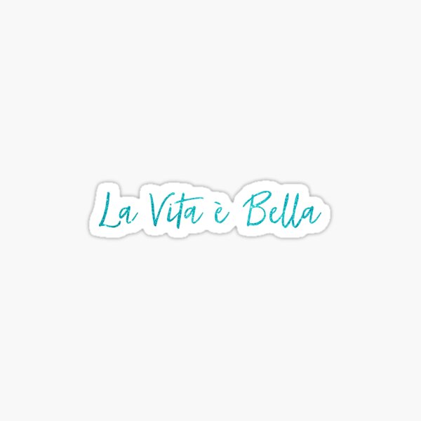 Item preview, La vita è bella & Life Is Beautiful - Best Gift designed and sold by MagicBoutique.