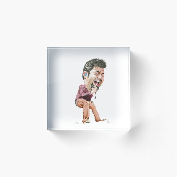 Chino Moreno - Deftones Acrylic Block