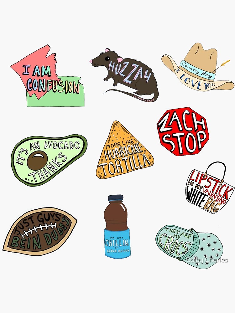 "Vine Meme Sticker Pack" Sticker for Sale by Colby Charles Redbubble