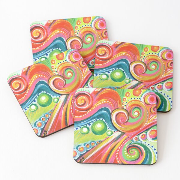 Item preview, Colorful Eye Candy - Psychedelic 60s Vibe #4 designed and sold by Linda Sholberg.