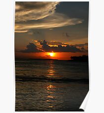 Sunset at Key West Poster