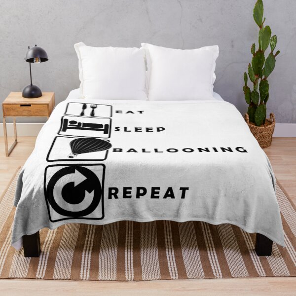 Item preview, Repeat eating sleep hot air balloon designed and sold by LuminOrb.