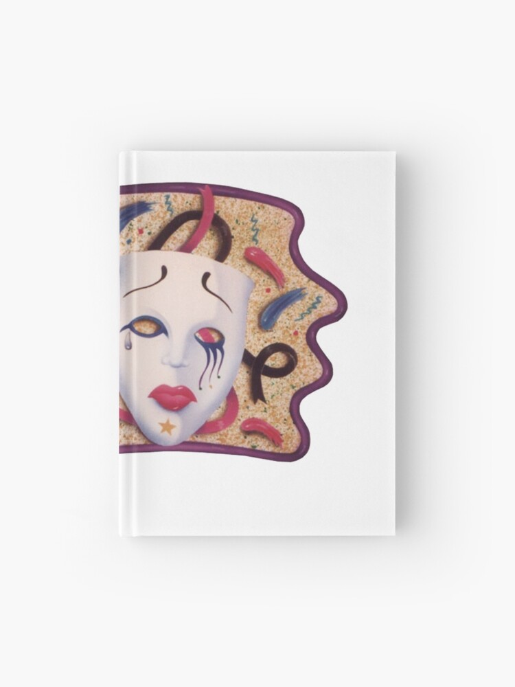 Smile now Cry later drama masks Hardcover Journal for Sale by