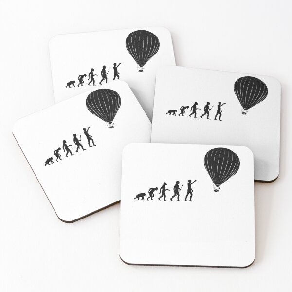 Item preview, Hot air balloon evolution travel flight pilot designed and sold by LuminOrb.