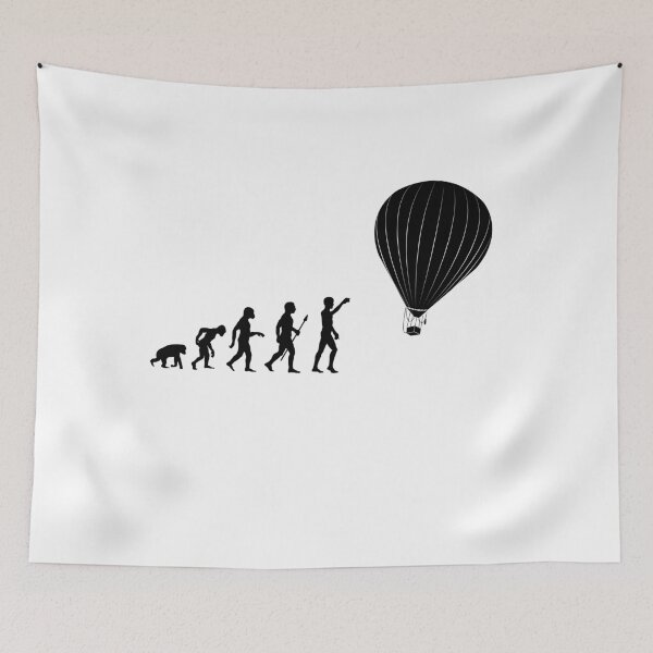 Item preview, Hot air balloon evolution travel flight pilot designed and sold by LuminOrb.
