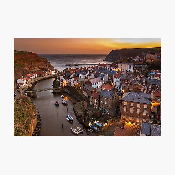 Staithes Classic Shot Photographic Print
