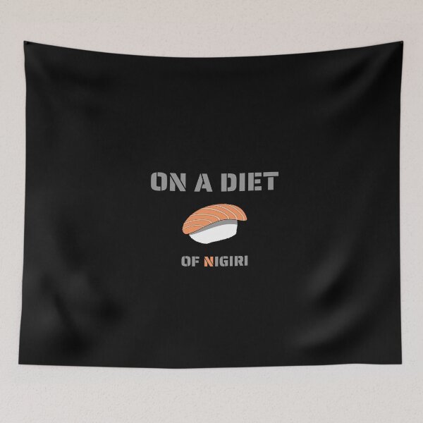 Item preview, On a diet of nigiri sushi designed and sold by forestopasta.
