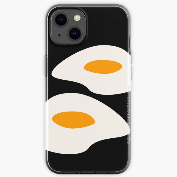 fried eggs iPhone Soft Case