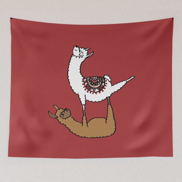 Item preview, Acroyoga Llama designed and sold by Huebucket.