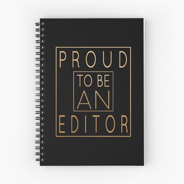 Item preview, Proud To Be An Editor - Funny Editing product designed and sold by Grabitees.