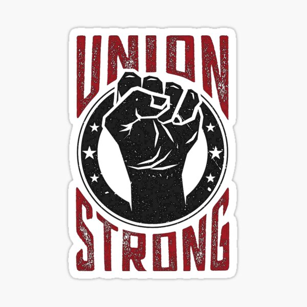 Pro Union Stickers for Sale