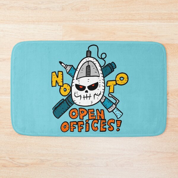 Item preview, ban all open offices. no to bullpen office spaces. for employee mental health. workers rights matter! designed and sold by JJadx.