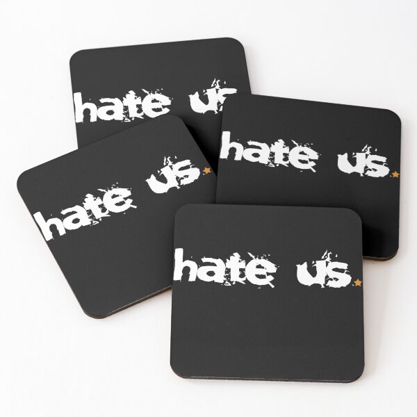 Item preview, HATE US T-Shirt designed and sold by Laura J Devera ⭐⭐⭐⭐⭐.