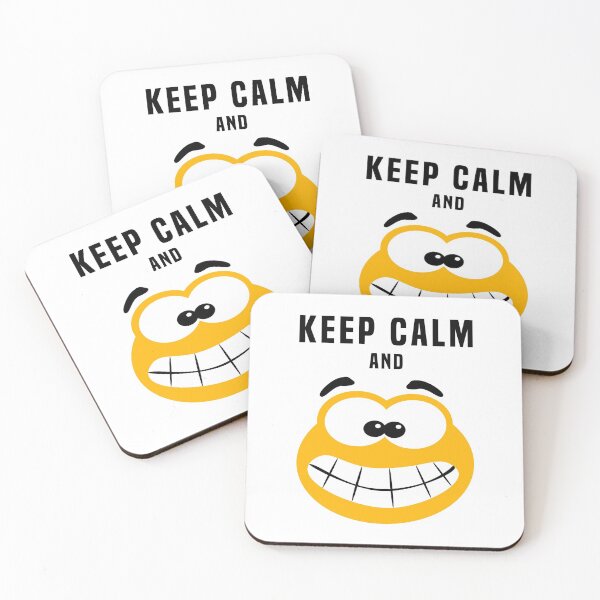 Item preview, Keep Calm and Smile designed and sold by fourretout.