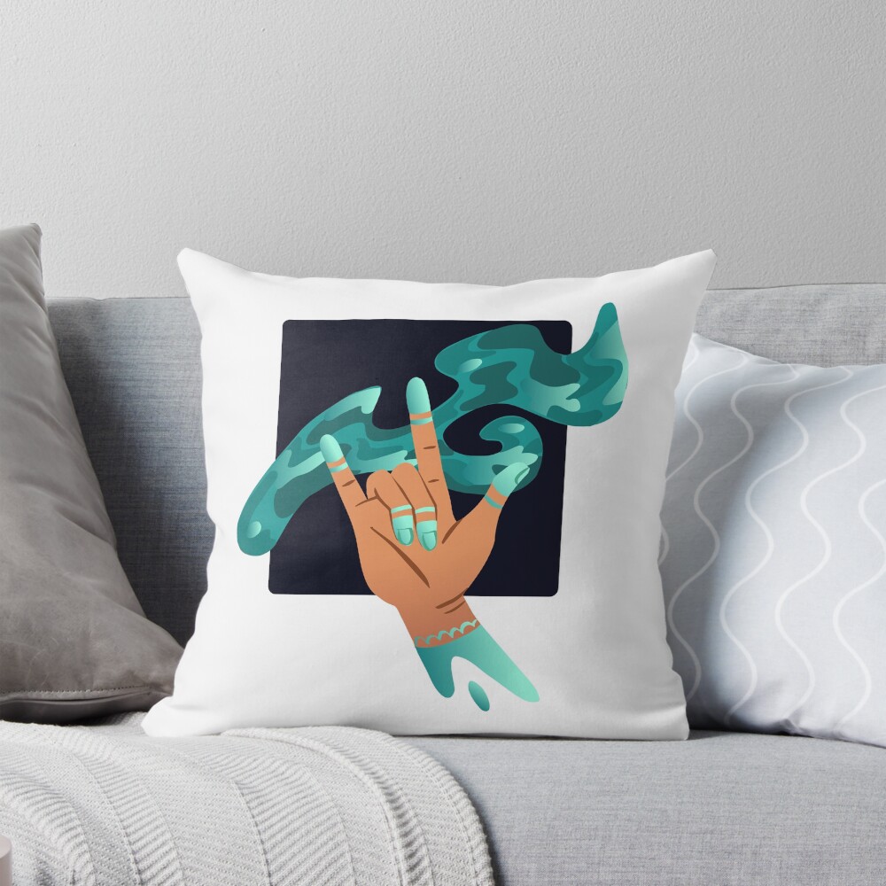 Item preview, Throw Pillow designed and sold by emphatic.