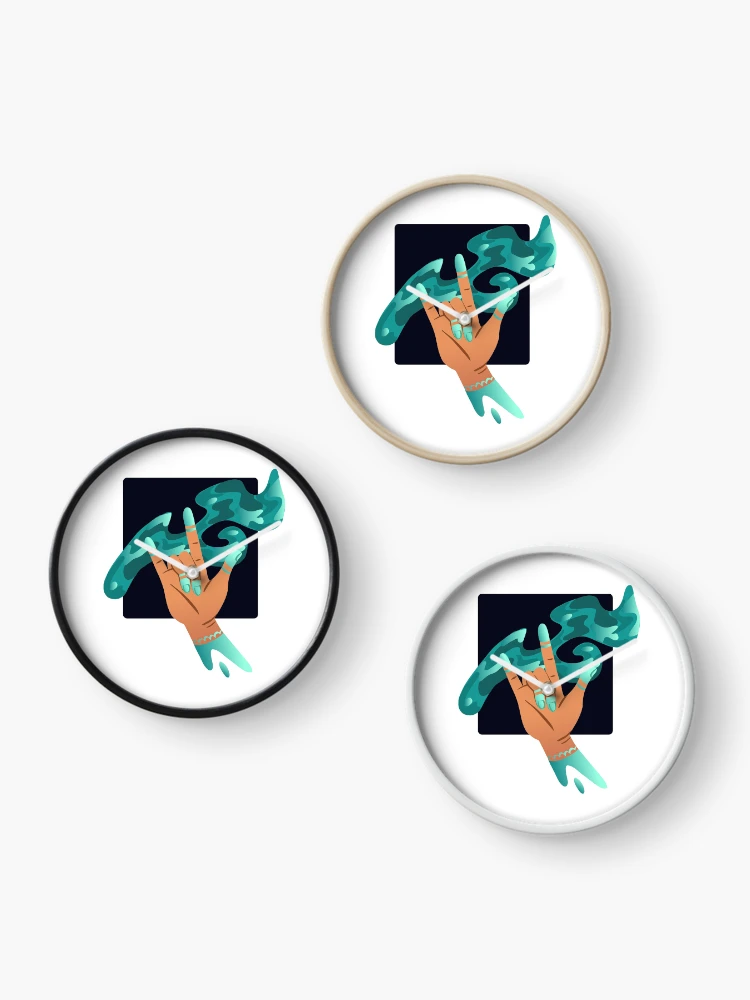 Thumbnail 3 of 4, Clock, Magic hands. designed and sold by emphatic.