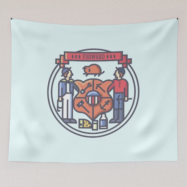 Item preview, Wisconsin State Crest designed and sold by DarumaCreative's Shop.