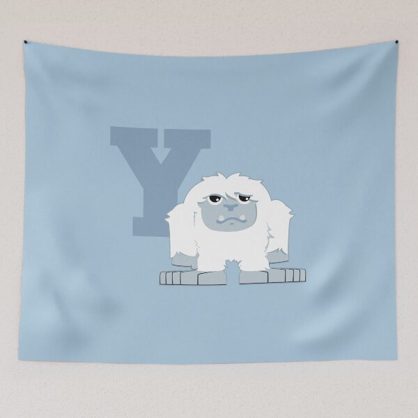 Item preview, Y is for Yeti designed and sold by Hedgie Designs.