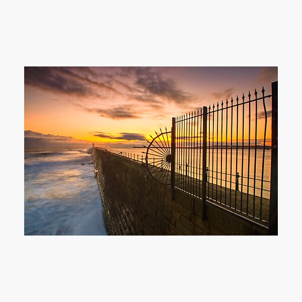 Tynemouth Pier Photographic Print