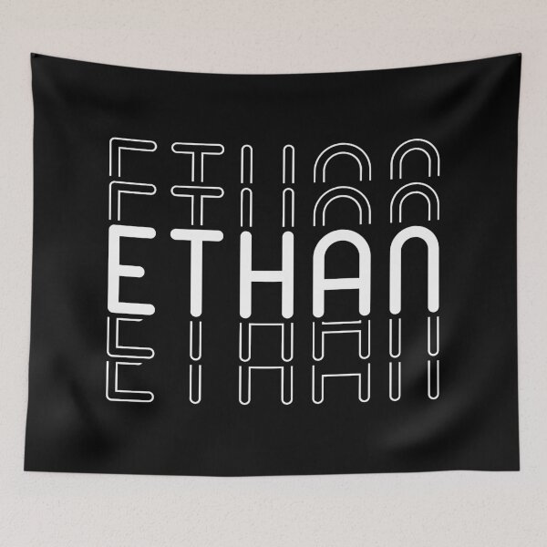 Item preview, Name Ethan in Black and White Style designed and sold by Time-is-Money.