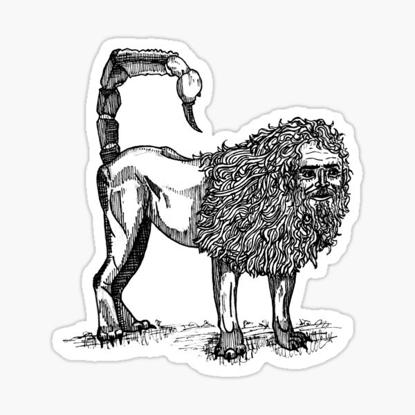 Item preview, Tiny Manticore designed and sold by snegldraw.