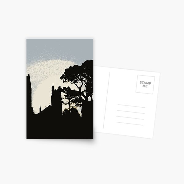 Church at sunrise Postcard