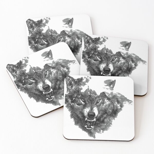Item preview, ANGRY WOLF designed and sold by SHUBHAM111.