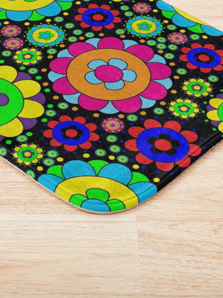 Flower Power Bath Mat