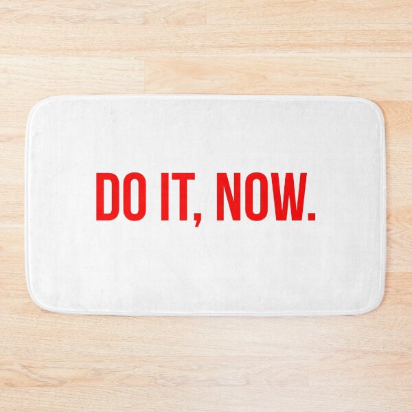Item preview, Do it Now Red , Motivational stickers, Quotes stickers designed and sold by MrElgo.