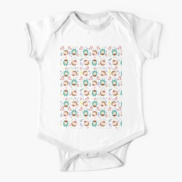 rick and morty Body manches courtes
