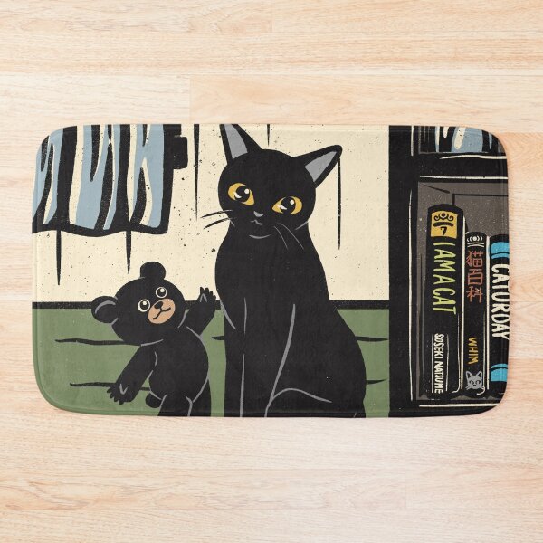 Item preview, Lovely bear and cat designed and sold by BATKEI ART.